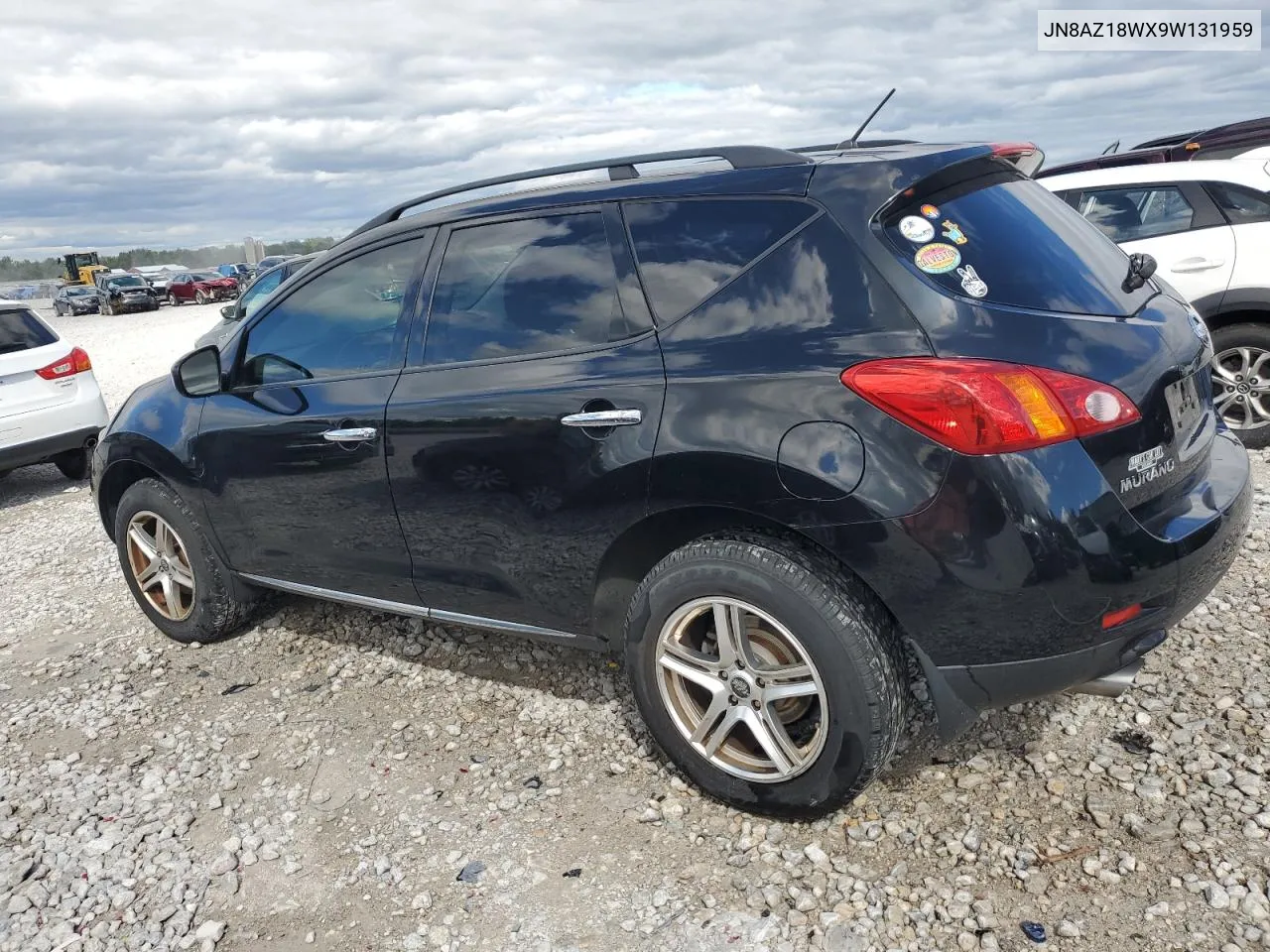 JN8AZ18WX9W131959 2009 Nissan Murano S