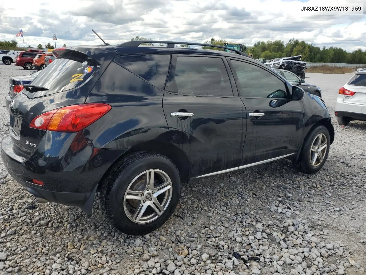 2009 Nissan Murano S VIN: JN8AZ18WX9W131959 Lot: 69812934