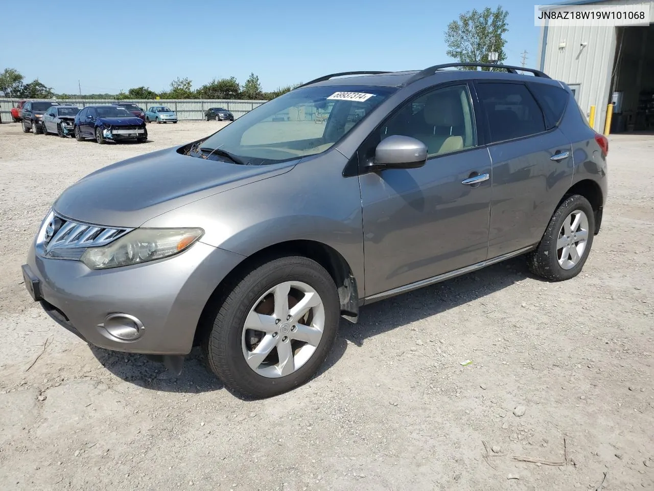 JN8AZ18W19W101068 2009 Nissan Murano S