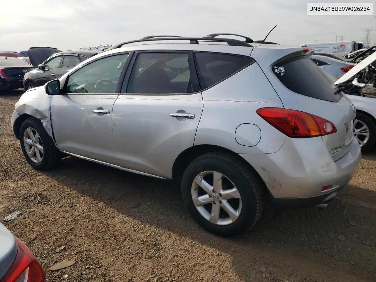 2009 Nissan Murano S VIN: JN8AZ18U29W026234 Lot: 70717364