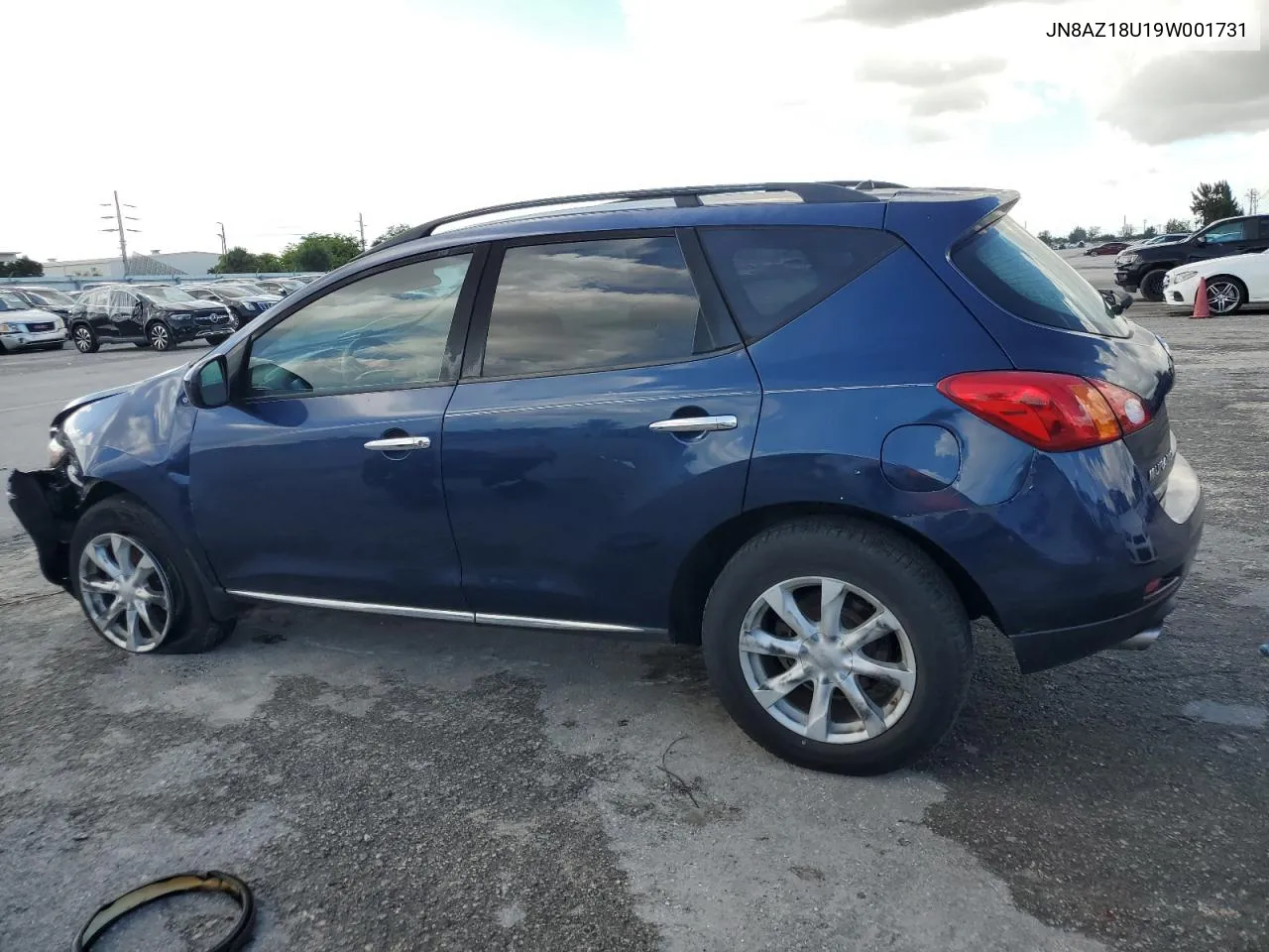 JN8AZ18U19W001731 2009 Nissan Murano S