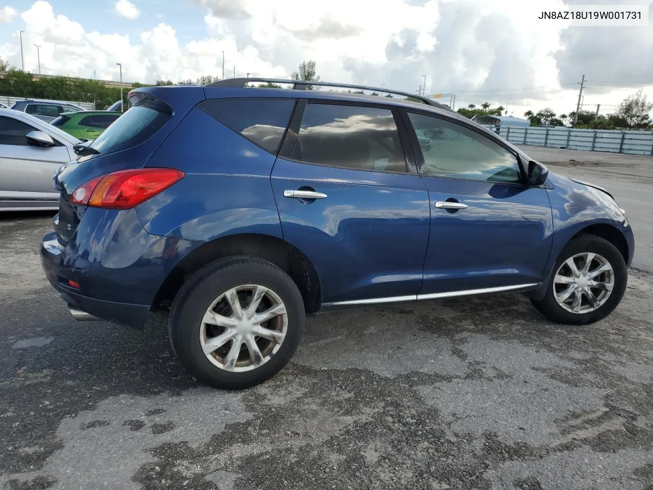 JN8AZ18U19W001731 2009 Nissan Murano S