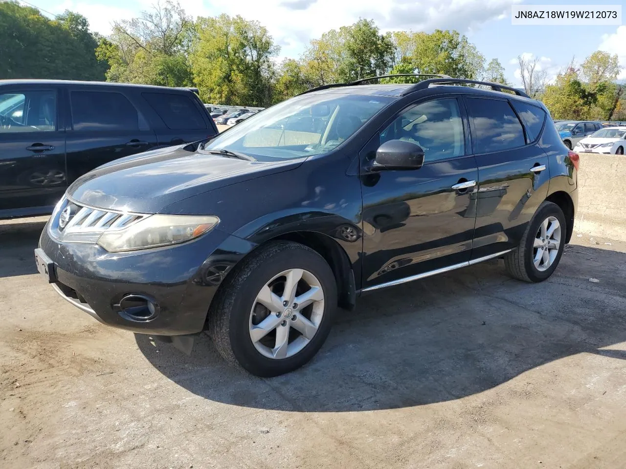 2009 Nissan Murano S VIN: JN8AZ18W19W212073 Lot: 71870004