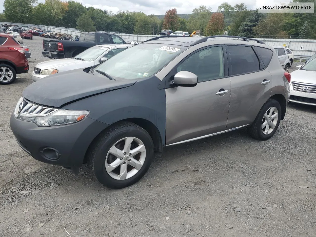 JN8AZ18W99W158618 2009 Nissan Murano S