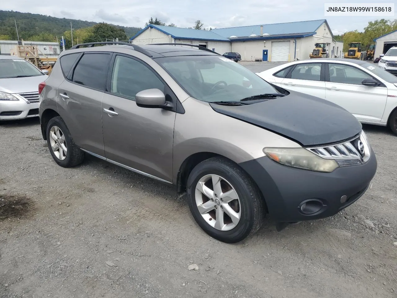 2009 Nissan Murano S VIN: JN8AZ18W99W158618 Lot: 72076094