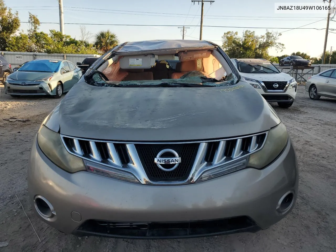 JN8AZ18U49W106165 2009 Nissan Murano S