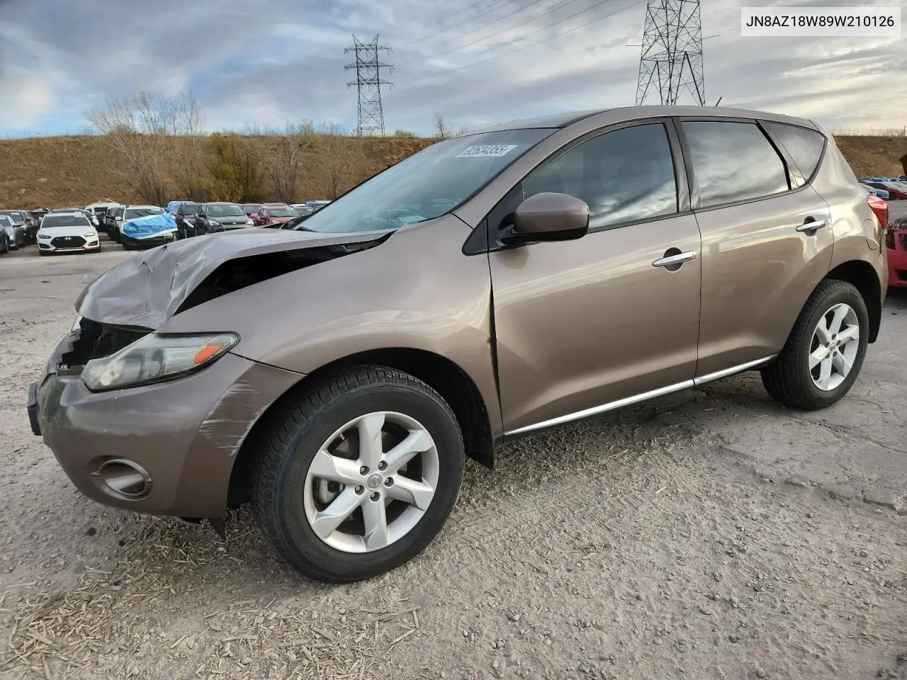 JN8AZ18W89W210126 2009 Nissan Murano S