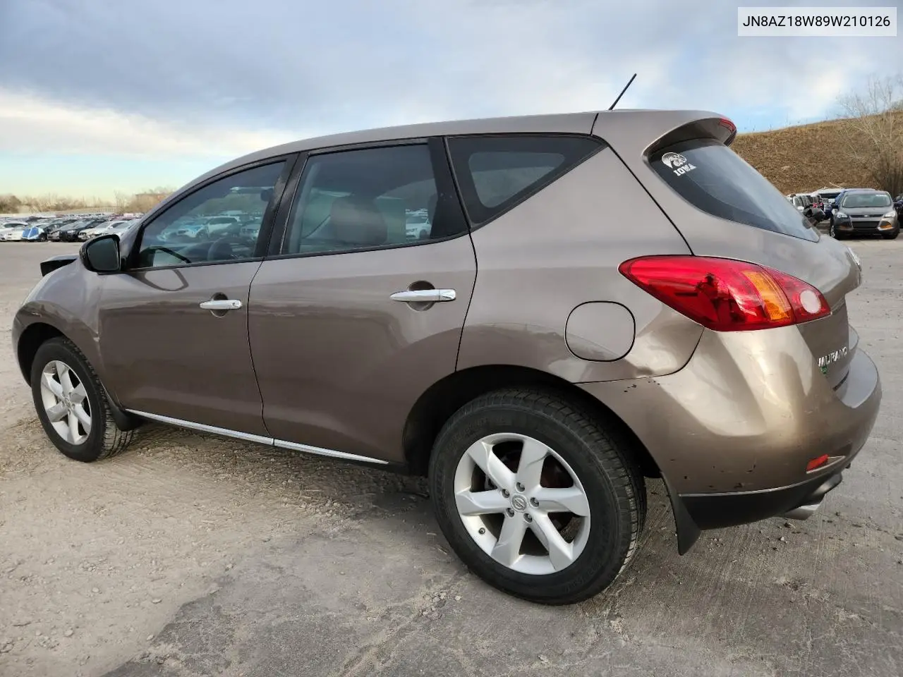 JN8AZ18W89W210126 2009 Nissan Murano S