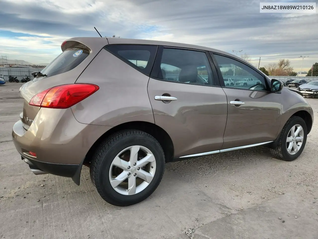 JN8AZ18W89W210126 2009 Nissan Murano S