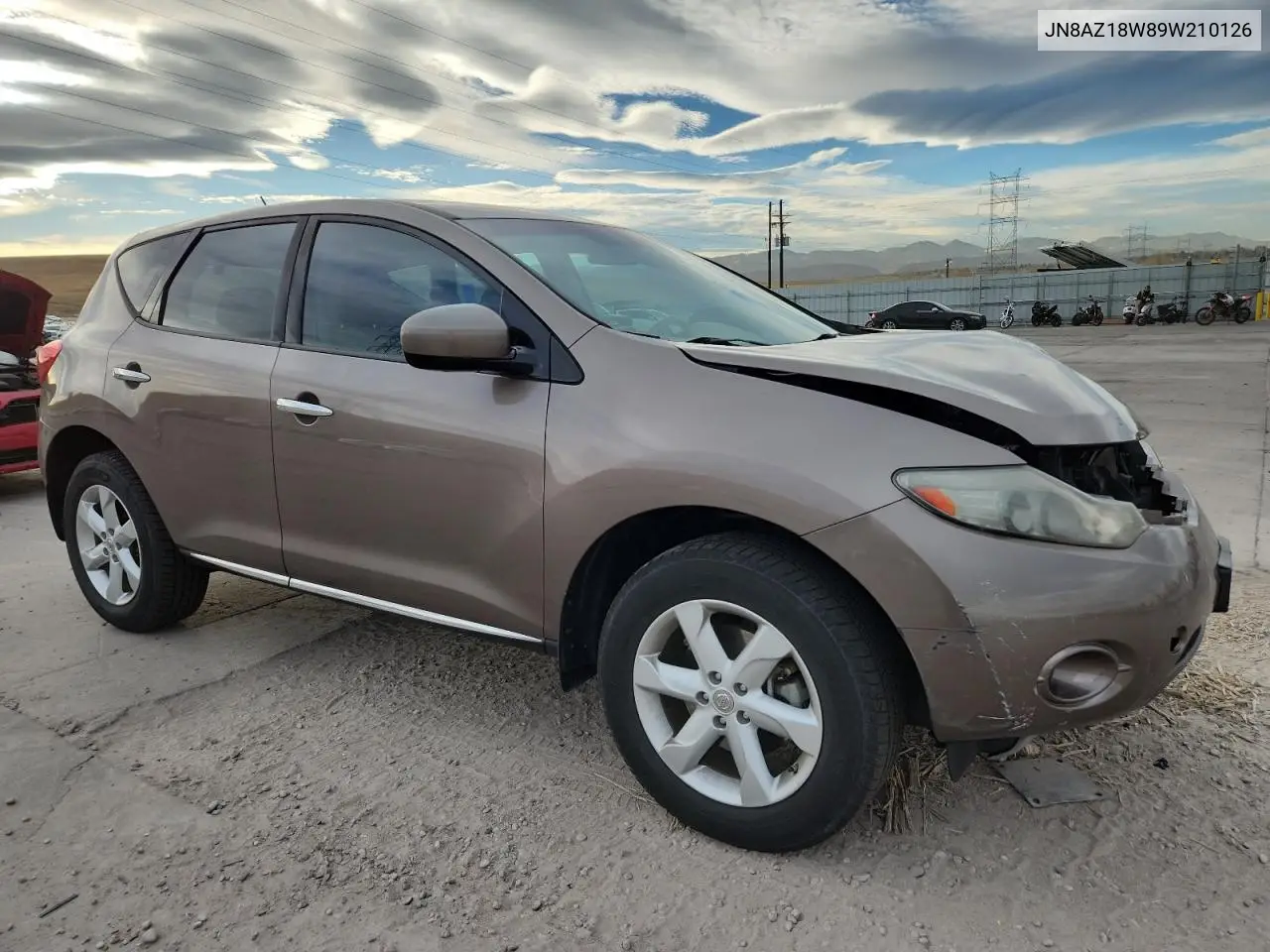 JN8AZ18W89W210126 2009 Nissan Murano S