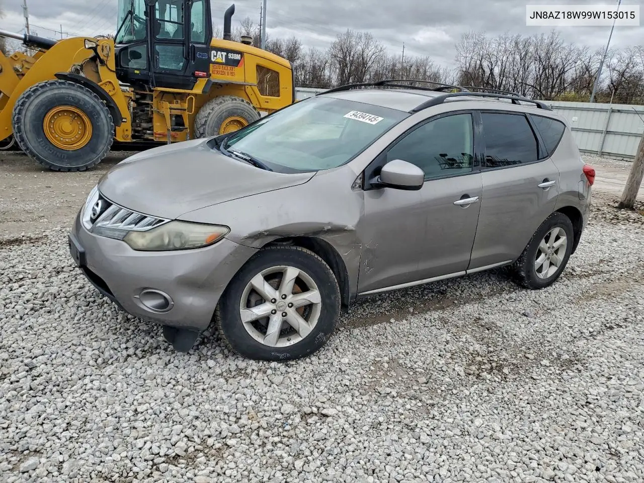 JN8AZ18W99W153015 2009 Nissan Murano S