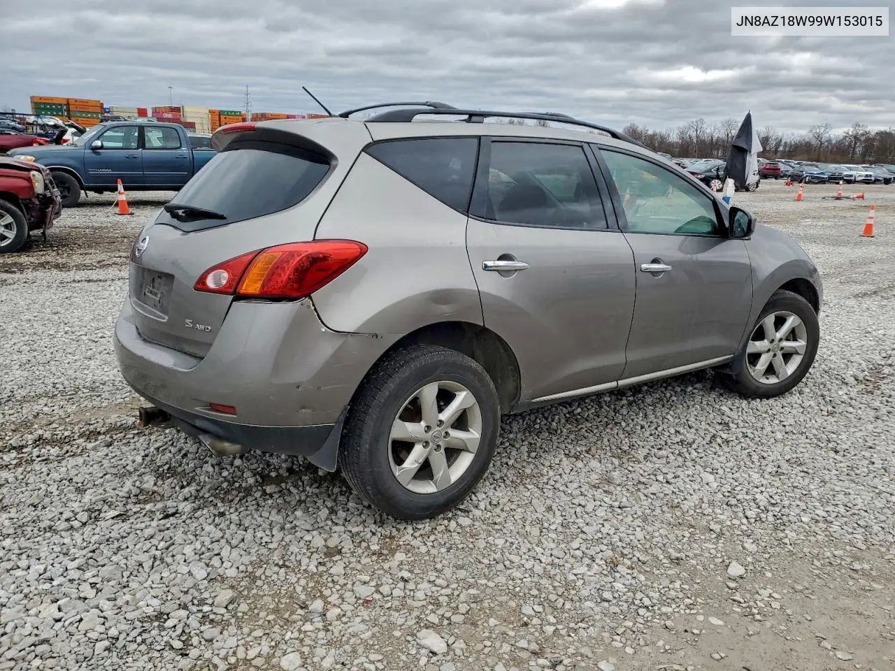 JN8AZ18W99W153015 2009 Nissan Murano S
