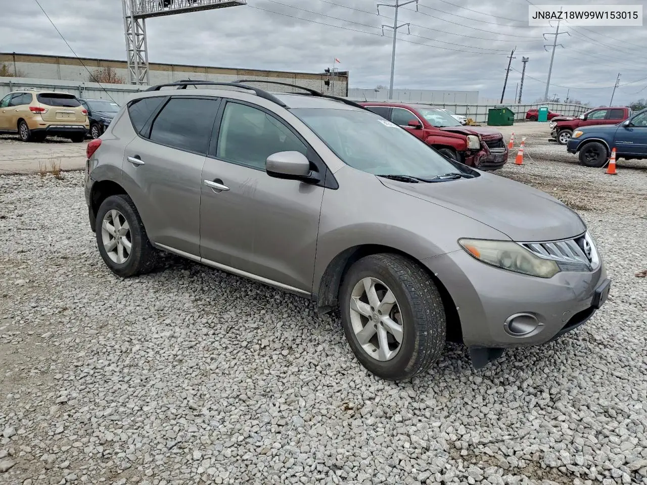 JN8AZ18W99W153015 2009 Nissan Murano S