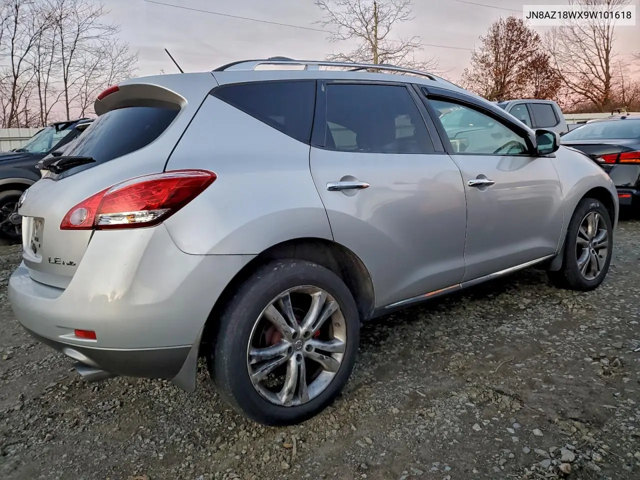 JN8AZ18WX9W101618 2009 Nissan Murano S