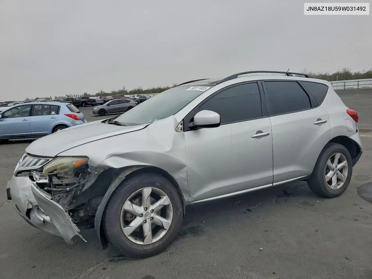 JN8AZ18U59W031492 2009 Nissan Murano S