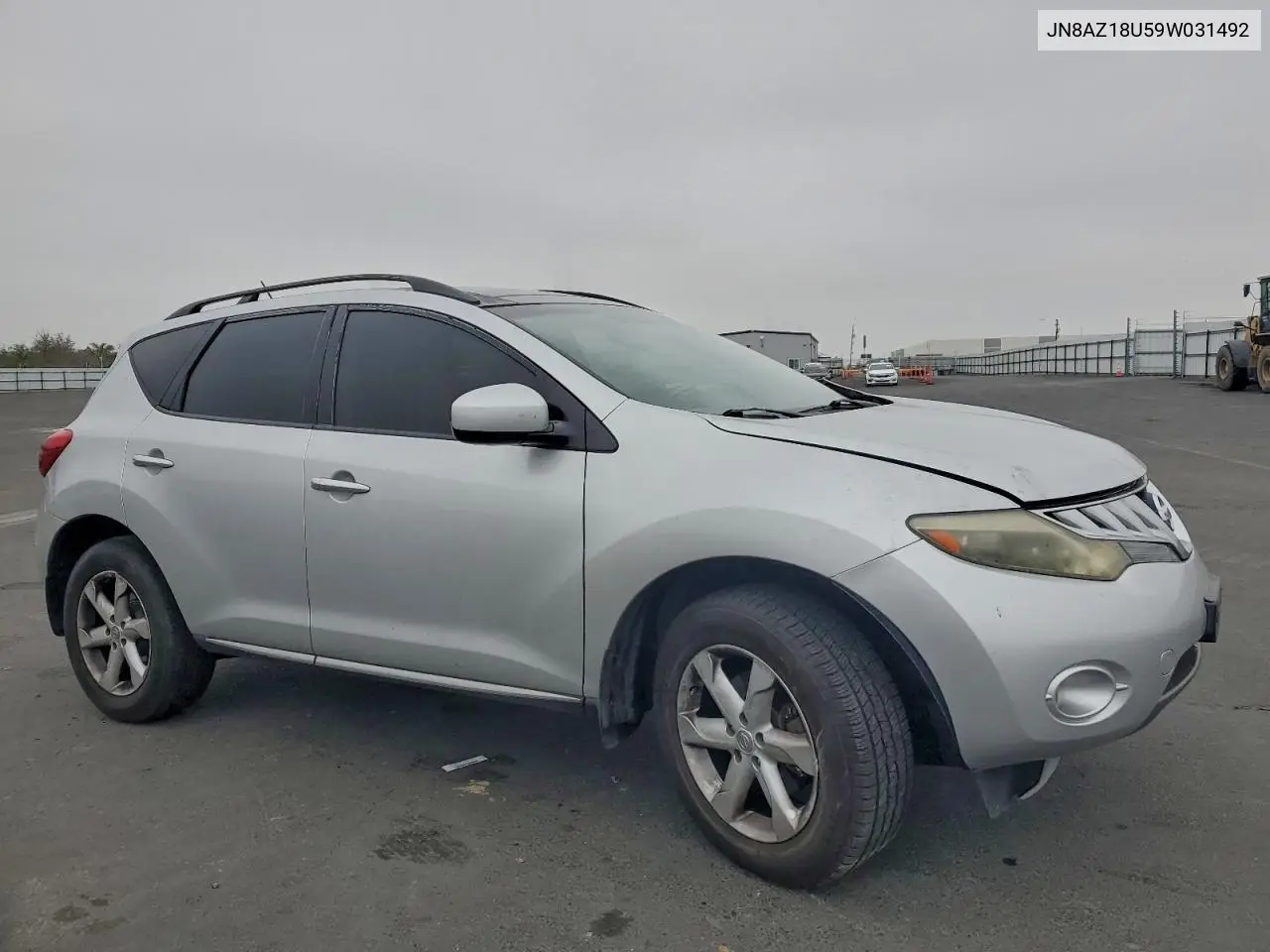 JN8AZ18U59W031492 2009 Nissan Murano S