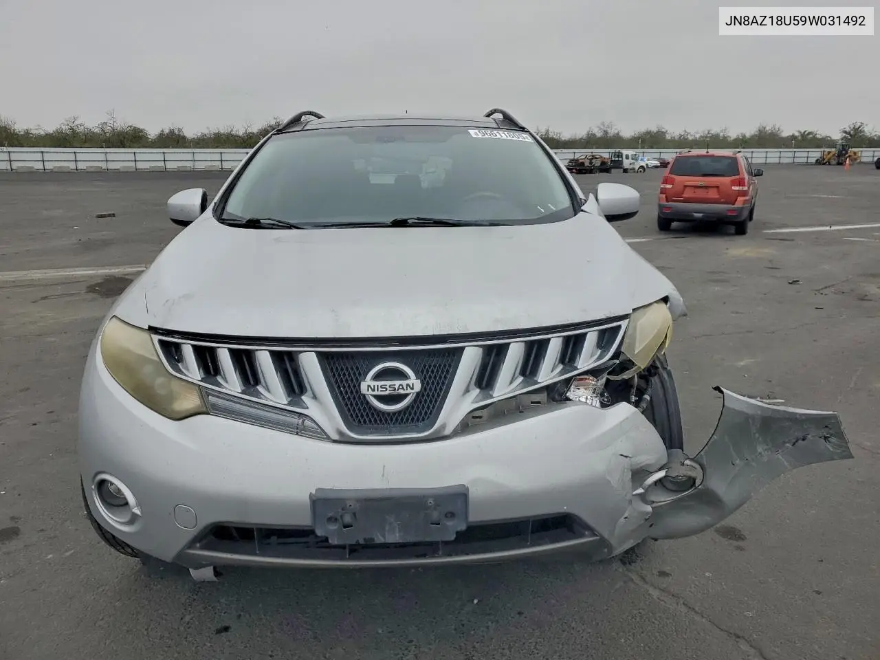 JN8AZ18U59W031492 2009 Nissan Murano S