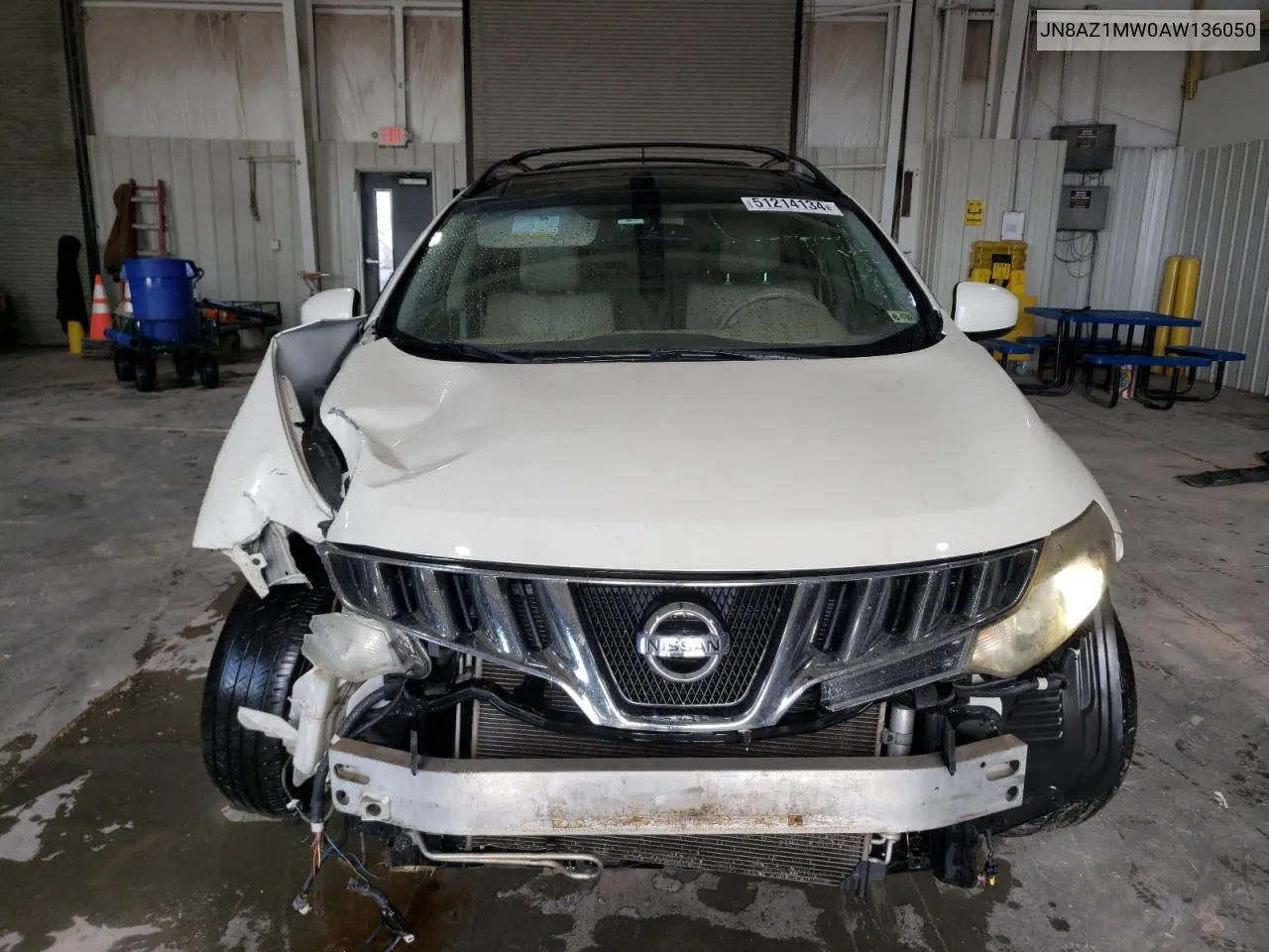 JN8AZ1MW0AW136050 2010 Nissan Murano S