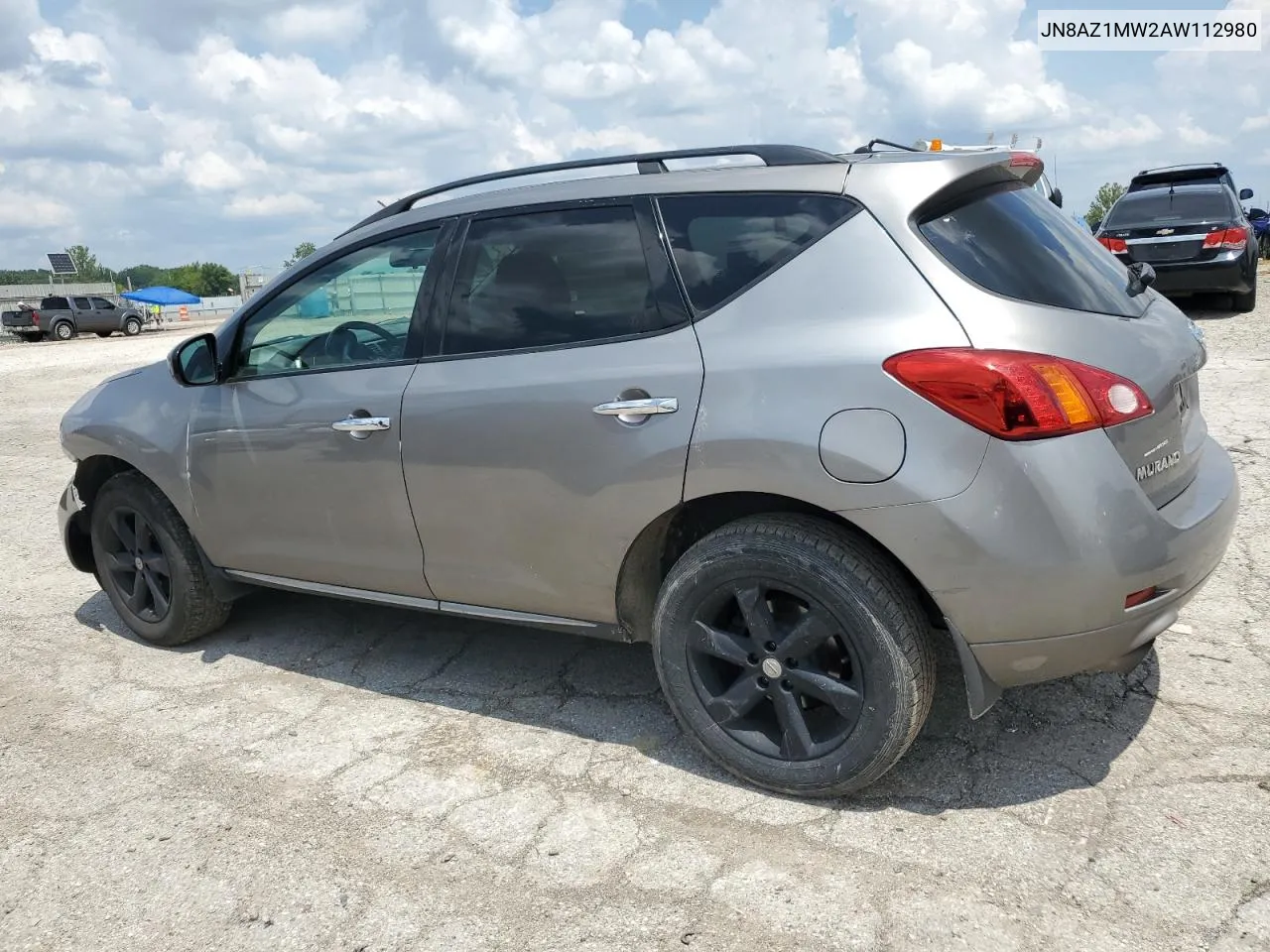 2010 Nissan Murano S VIN: JN8AZ1MW2AW112980 Lot: 62884874