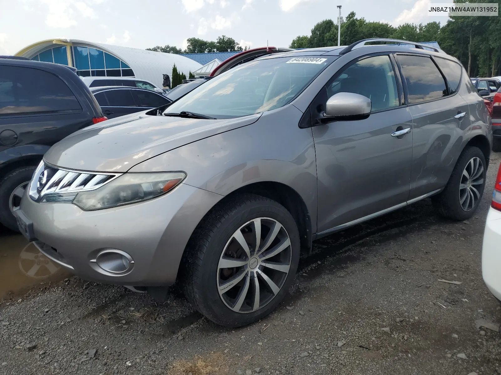 2010 Nissan Murano S VIN: JN8AZ1MW4AW131952 Lot: 64208904