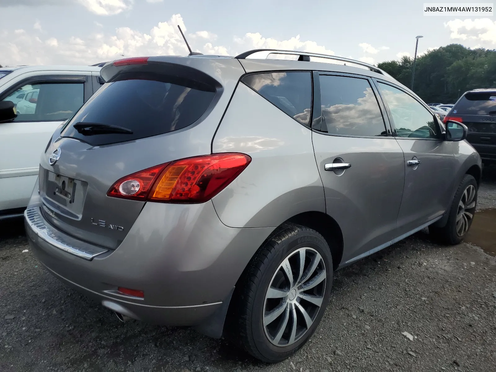 JN8AZ1MW4AW131952 2010 Nissan Murano S