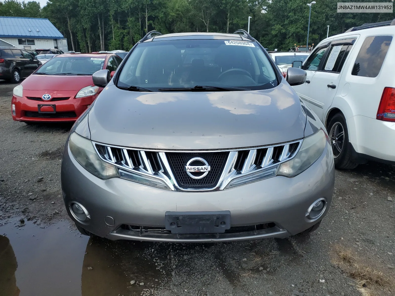 2010 Nissan Murano S VIN: JN8AZ1MW4AW131952 Lot: 64208904