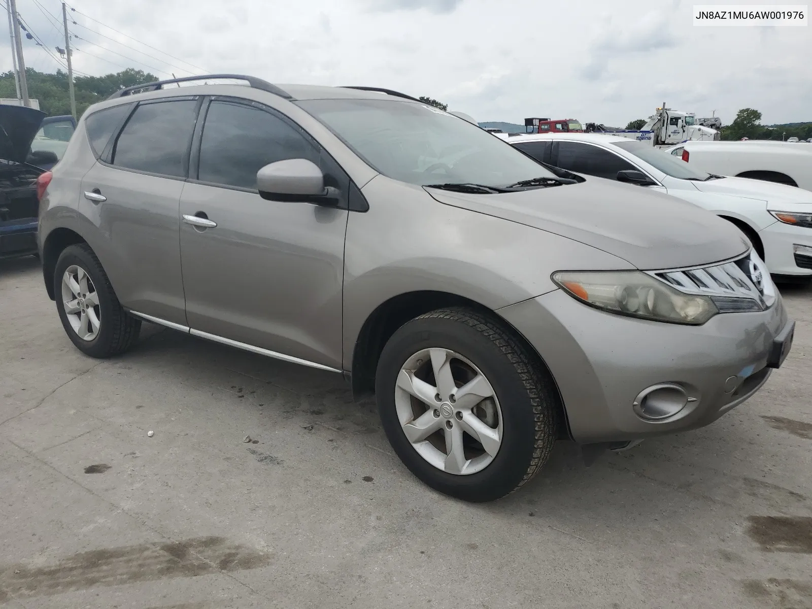 2010 Nissan Murano S VIN: JN8AZ1MU6AW001976 Lot: 64694354