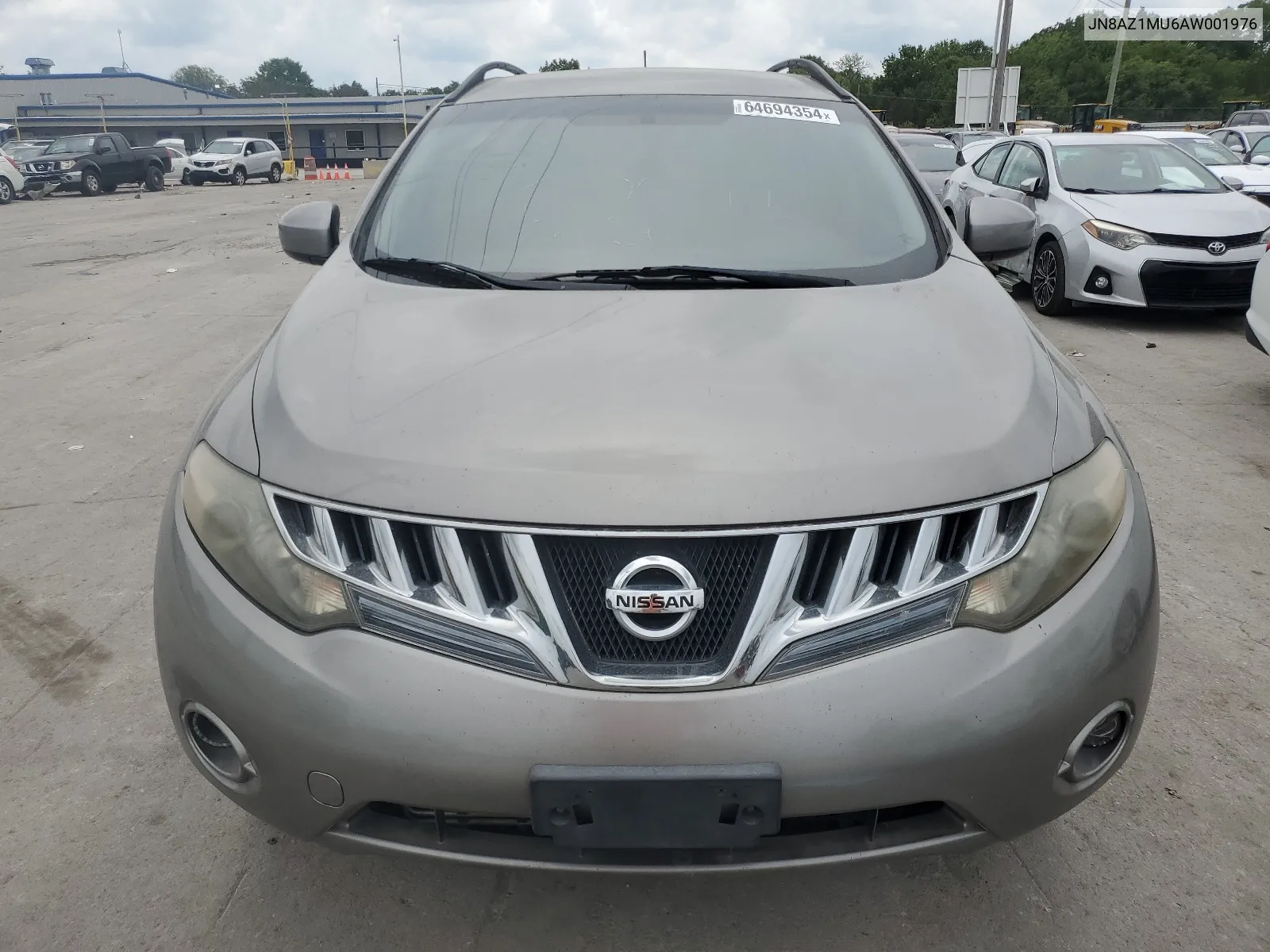 JN8AZ1MU6AW001976 2010 Nissan Murano S