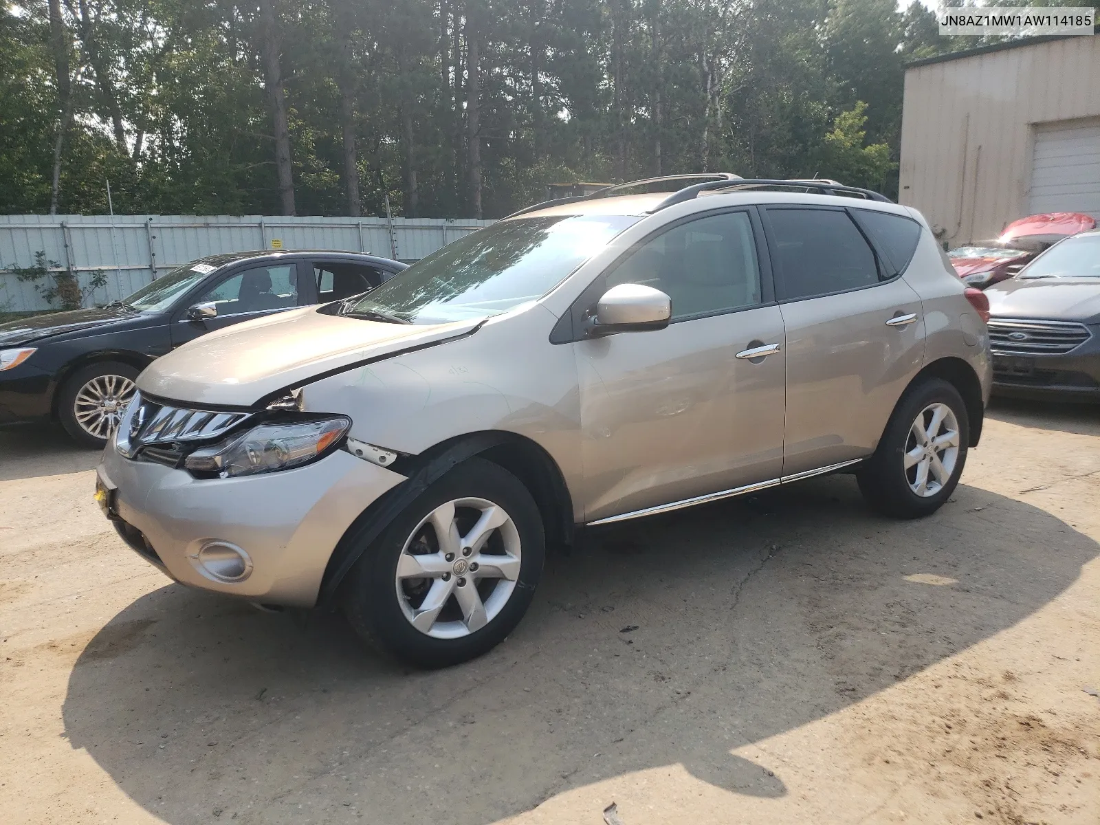 2010 Nissan Murano S VIN: JN8AZ1MW1AW114185 Lot: 65940694