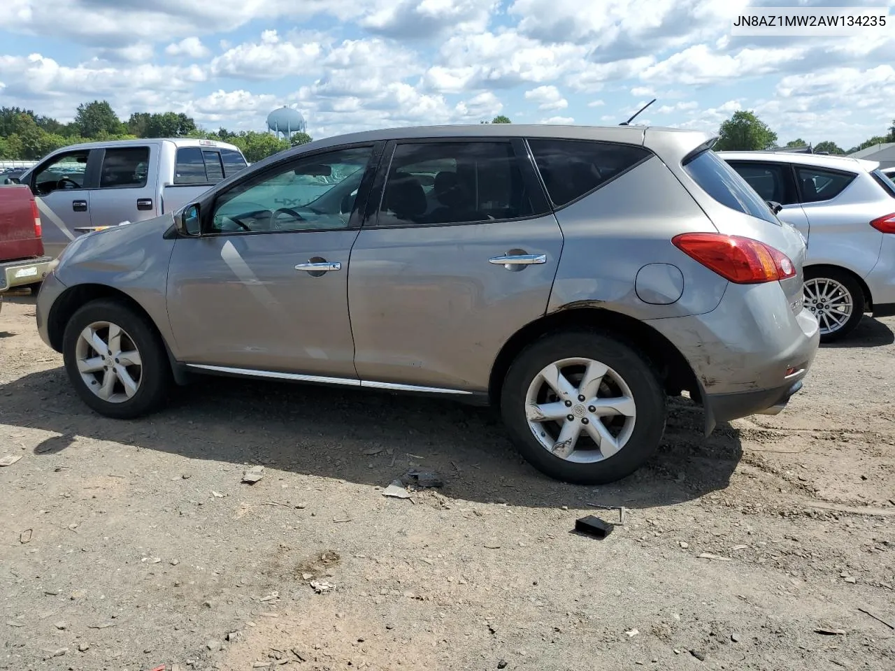 2010 Nissan Murano S VIN: JN8AZ1MW2AW134235 Lot: 66165894