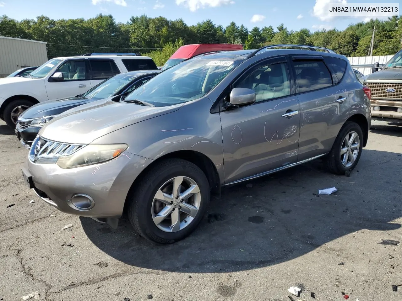 2010 Nissan Murano S VIN: JN8AZ1MW4AW132213 Lot: 69429704