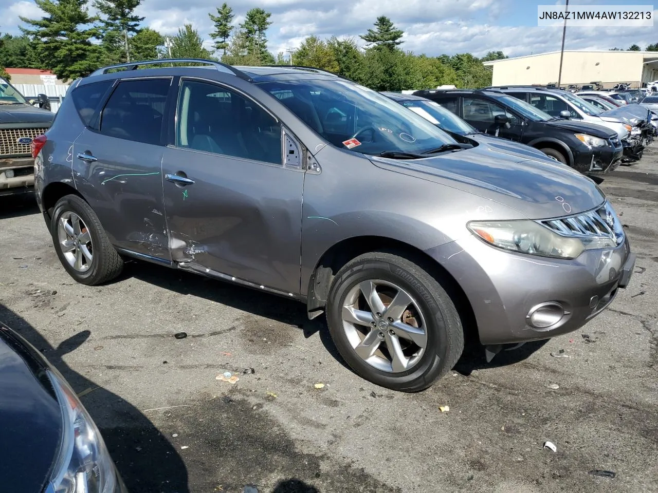 2010 Nissan Murano S VIN: JN8AZ1MW4AW132213 Lot: 69429704