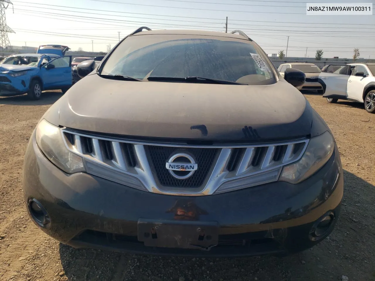 2010 Nissan Murano S VIN: JN8AZ1MW9AW100311 Lot: 71669224