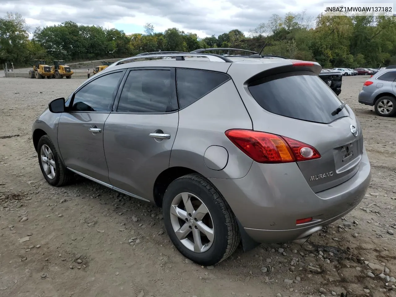 JN8AZ1MW0AW137182 2010 Nissan Murano S