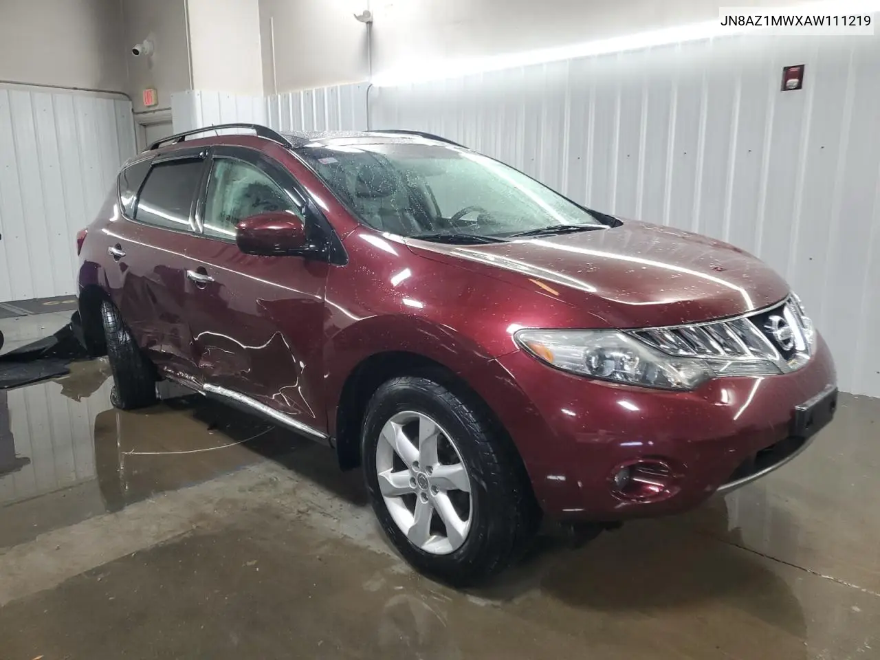 JN8AZ1MWXAW111219 2010 Nissan Murano S