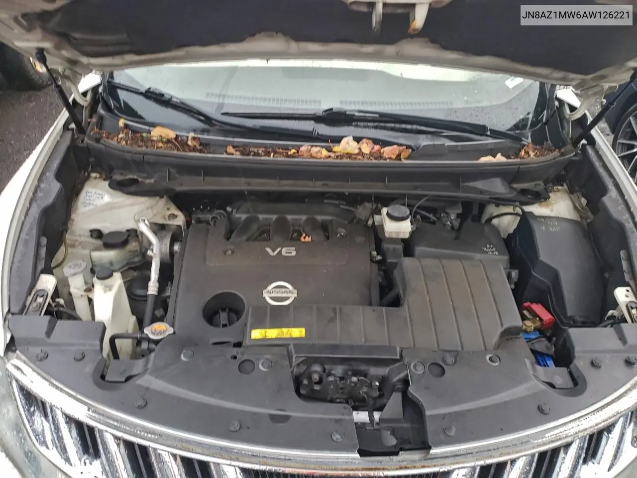 JN8AZ1MW6AW126221 2010 Nissan Murano S