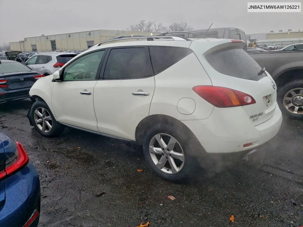 JN8AZ1MW6AW126221 2010 Nissan Murano S