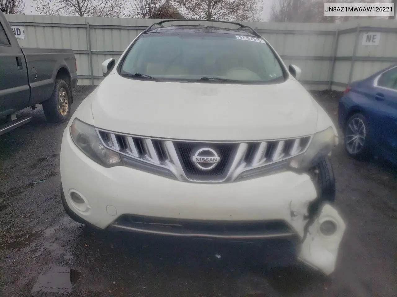 JN8AZ1MW6AW126221 2010 Nissan Murano S
