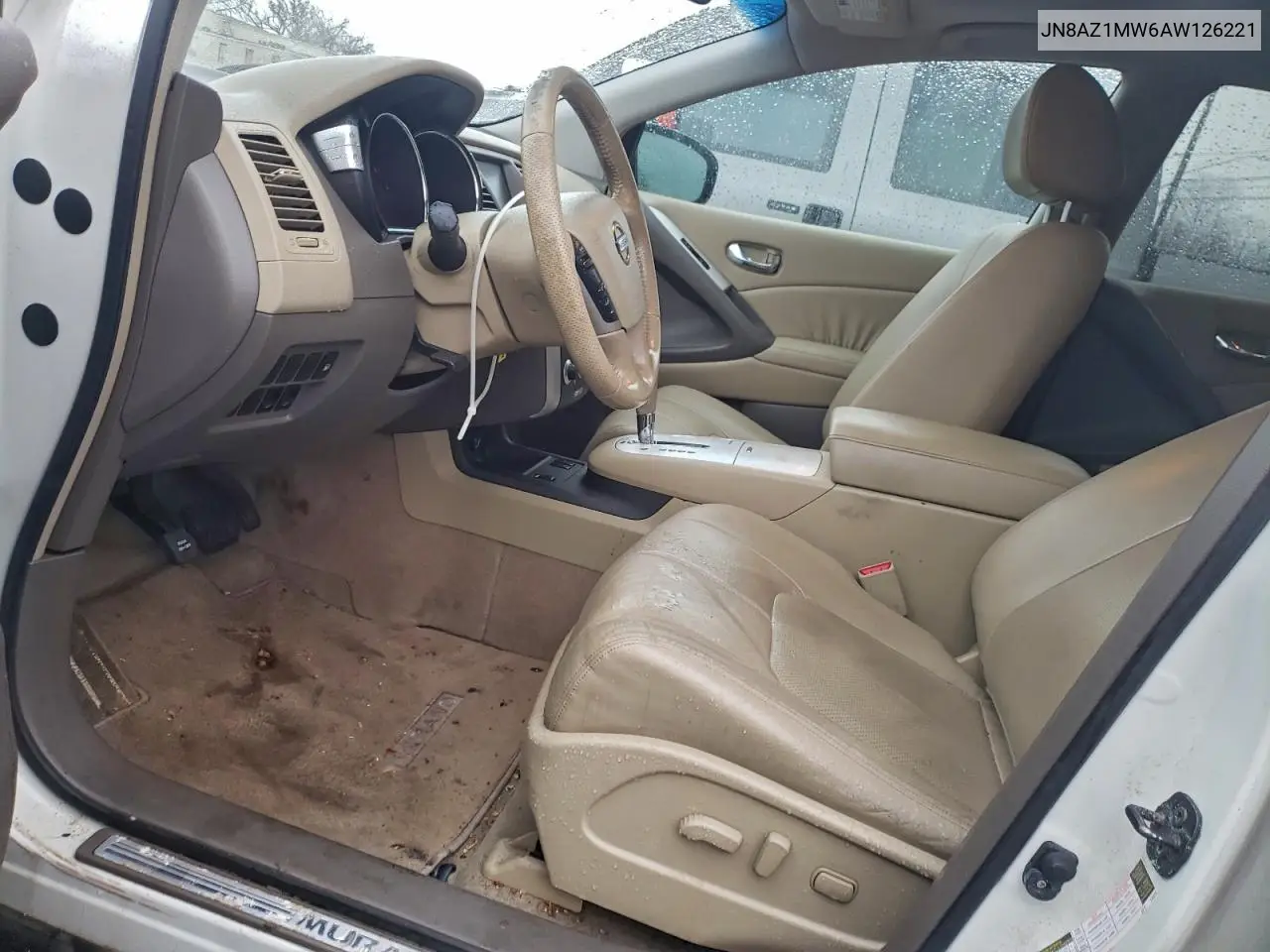 JN8AZ1MW6AW126221 2010 Nissan Murano S
