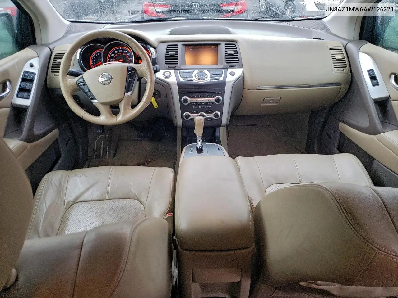 JN8AZ1MW6AW126221 2010 Nissan Murano S