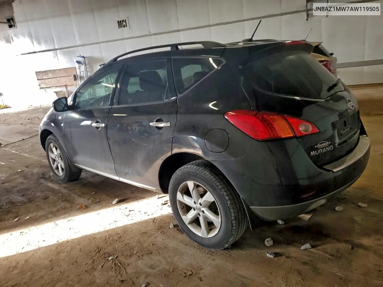 JN8AZ1MW7AW119505 2010 Nissan Murano S