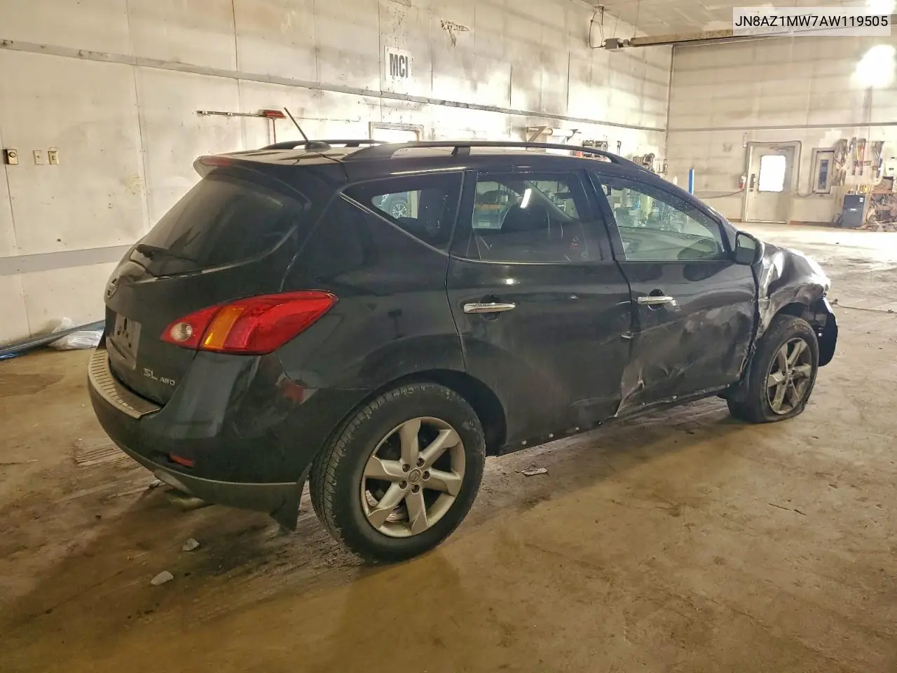 JN8AZ1MW7AW119505 2010 Nissan Murano S
