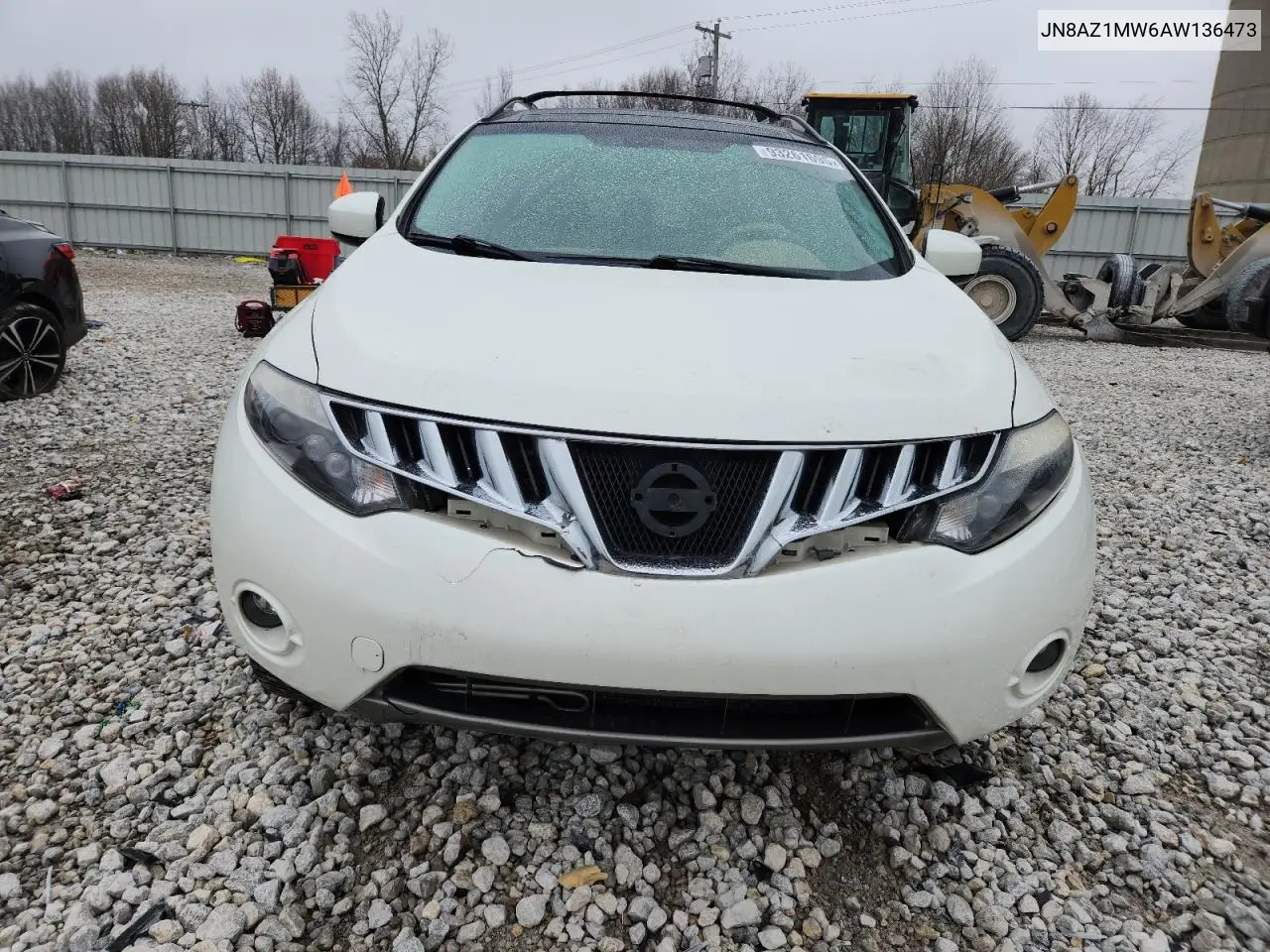 JN8AZ1MW6AW136473 2010 Nissan Murano S