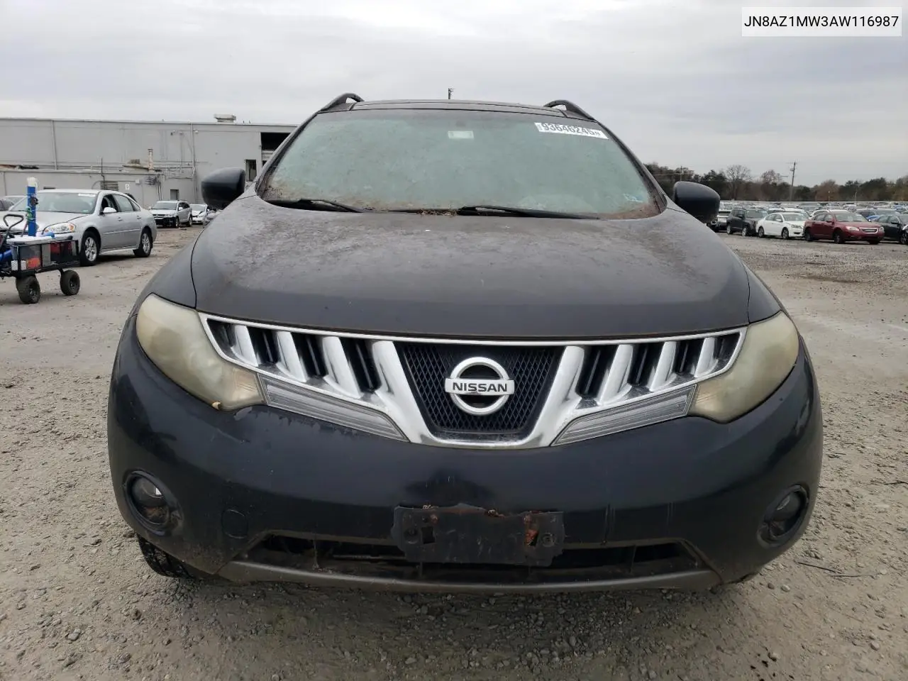 JN8AZ1MW3AW116987 2010 Nissan Murano S