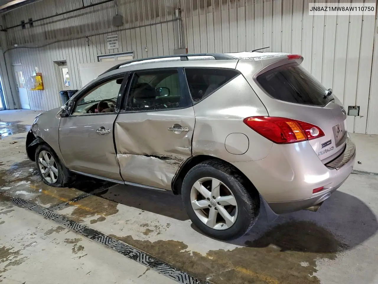 JN8AZ1MW8AW110750 2010 Nissan Murano S