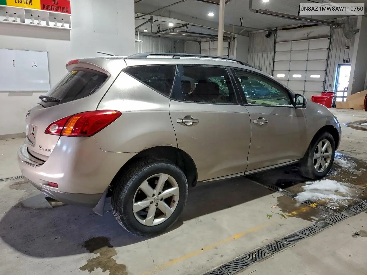 JN8AZ1MW8AW110750 2010 Nissan Murano S