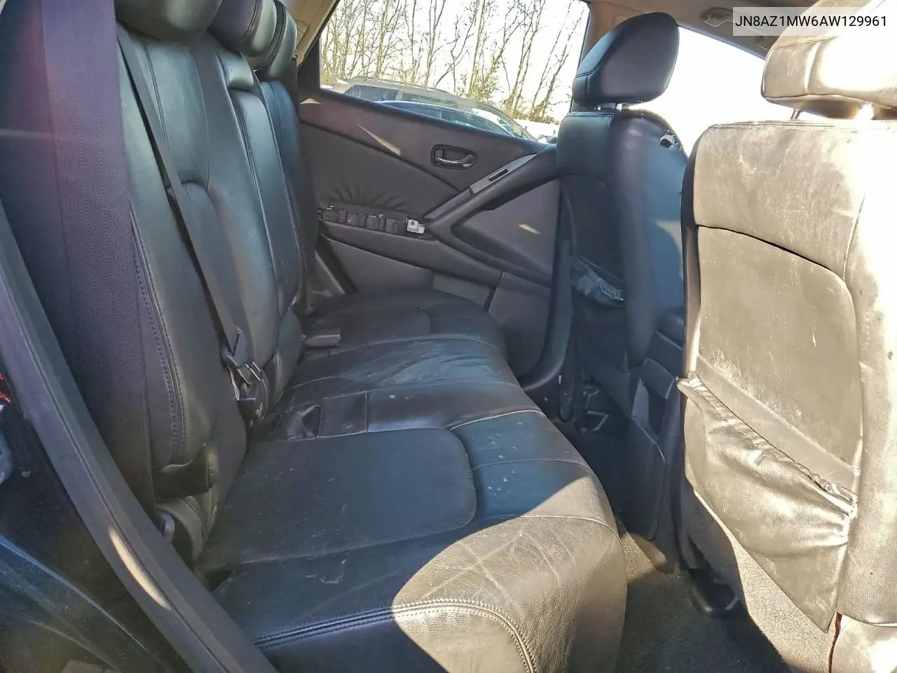 JN8AZ1MW6AW129961 2010 Niss Murano Sl