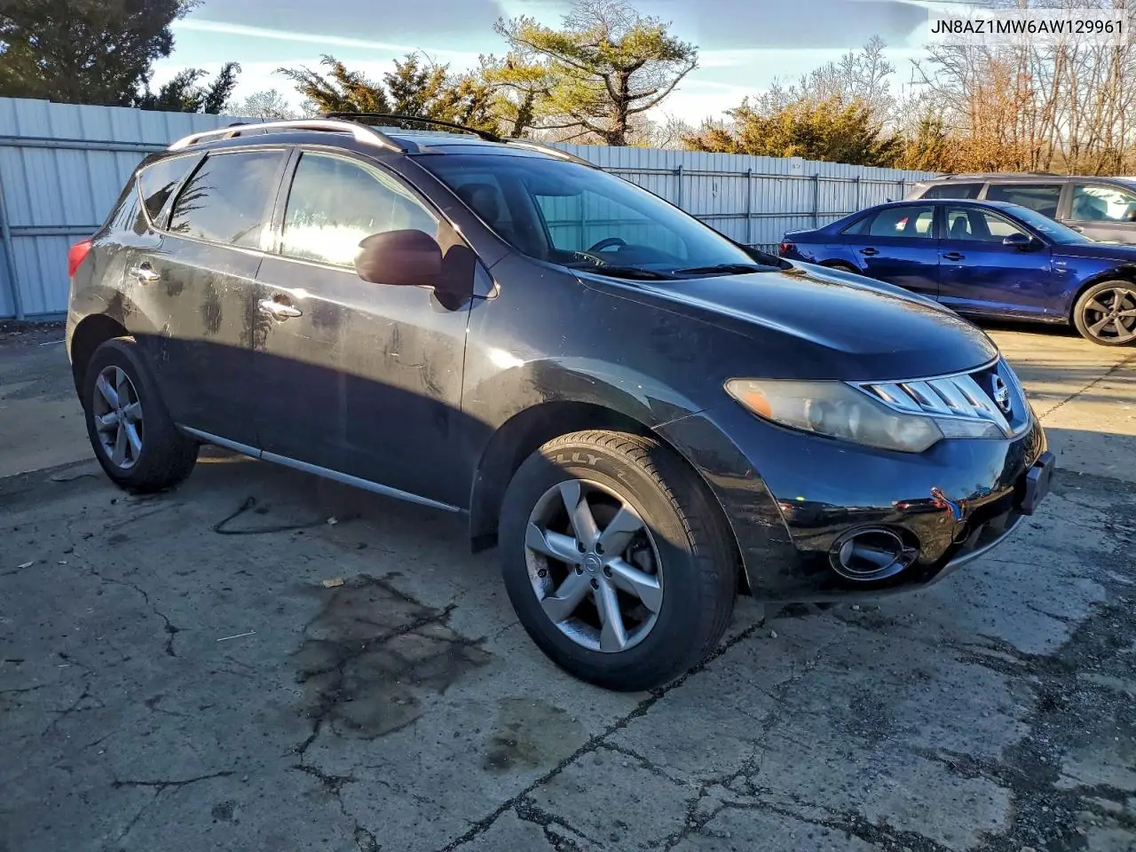 JN8AZ1MW6AW129961 2010 Niss Murano Sl