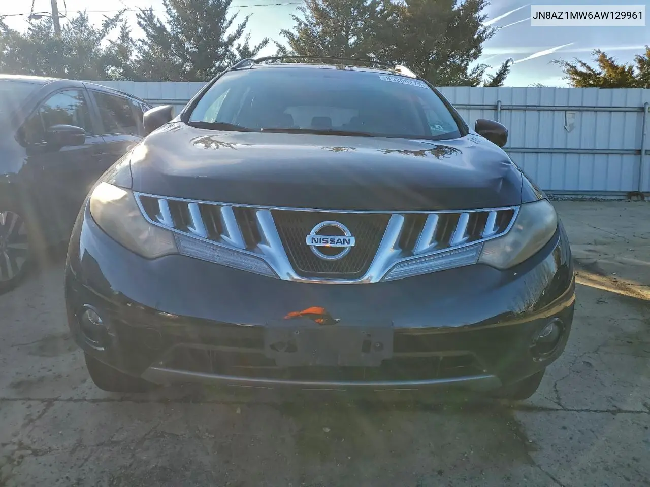 JN8AZ1MW6AW129961 2010 Niss Murano Sl