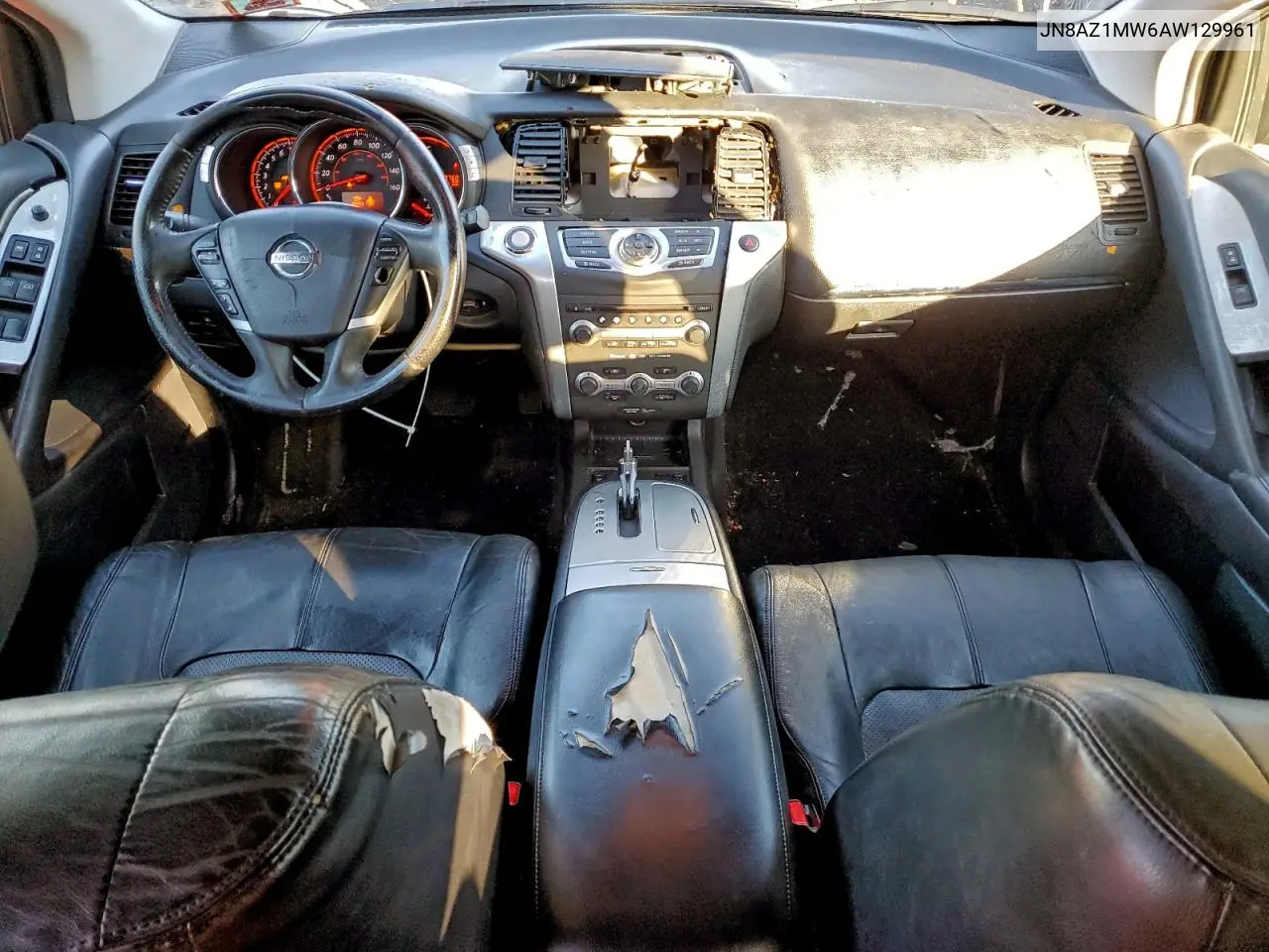 JN8AZ1MW6AW129961 2010 Niss Murano Sl